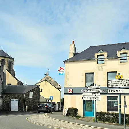 Ferienwohnung La Proue T2 Etoile Saint-Méloir-des-Ondes Exterior foto